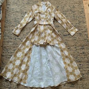 NWT Gorgeous 2-piece Romper/Skirt set by L’Atiste